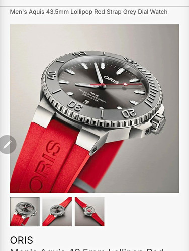 Oris aquis 5mm grey - oris, 43.5mm