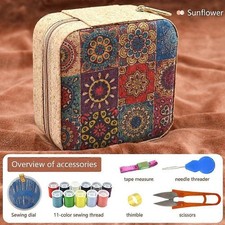 Portable Vintage Sewing Kit