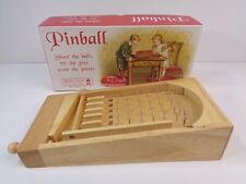 Retro Wooden Pinball Game