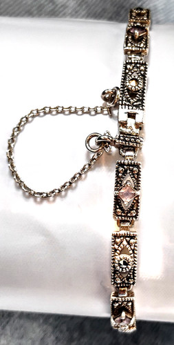 Sterling silver marcasite and - silver,