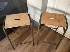 Vintage Remploy Science Stools