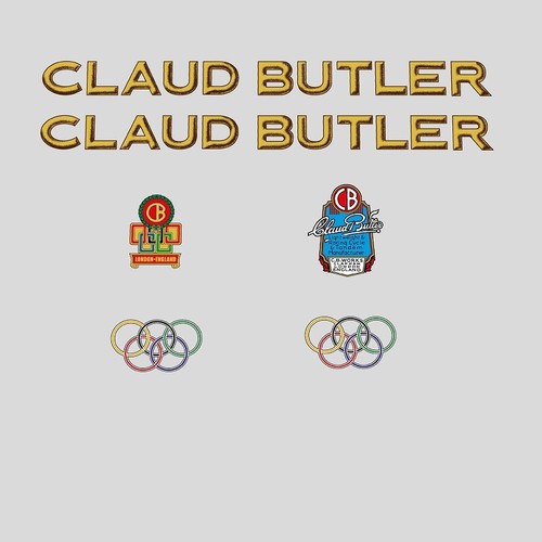 Claud butler bicycle - claud, decals
