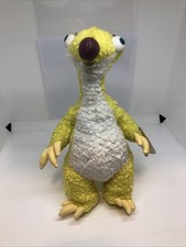 Ice Age Sid The Sloth 10" Soft Toy Plush Official Vintage Jakks 2002 (READ)(U)