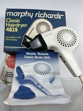 Vintage MORPHY RICHARDS 4828 Hair Dryer Boxed Styler Hairdryer Fully Working