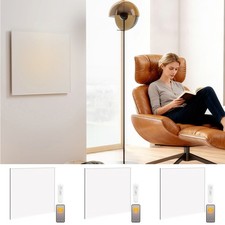 Smart Electric Heater, Far Infrared Panel Radiator, Wall Mounted, White