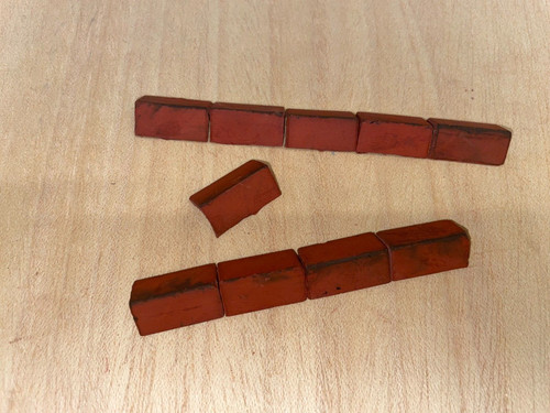 Dolls house angled ridge - dolls,