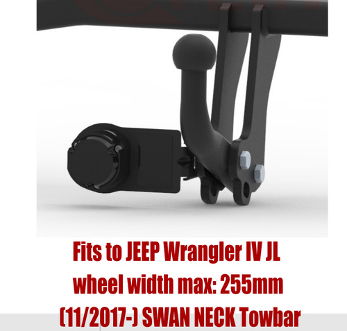 Swan neck tow bar - swan,