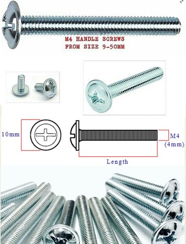 Door handle screws bolts - door,