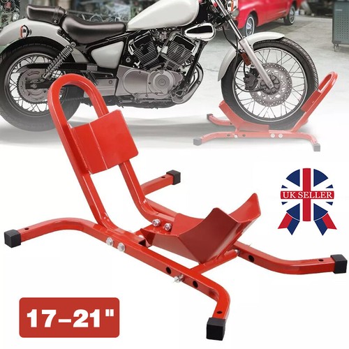 Front wheel chock motorbike - front,
