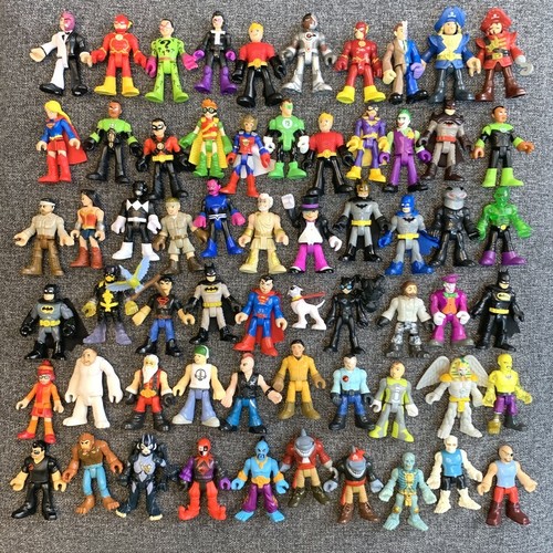 Random imaginext figures dc - random, 6x