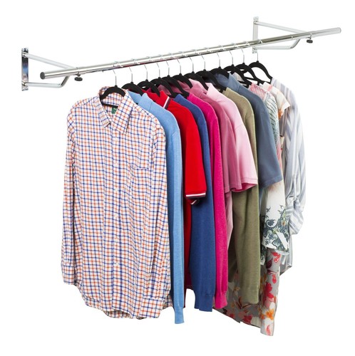 Clothes rail wall mounted - clothes,