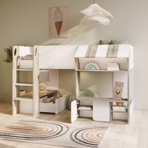 White and oak - oak, mid