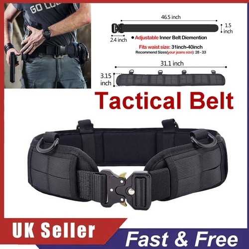 Tactical molle waisted belt - tactical,
