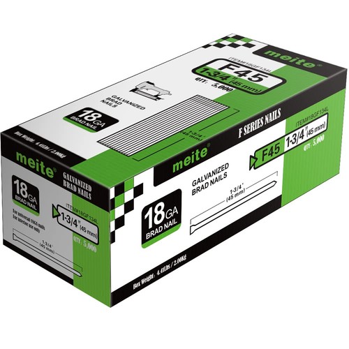 Meite brad nails - 5000ct, 1.75in