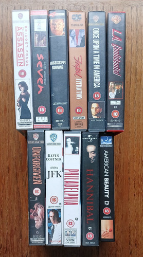 Vhs video tapes 11 - tapes,