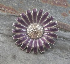 Georg Jensen Daisy Brooch &