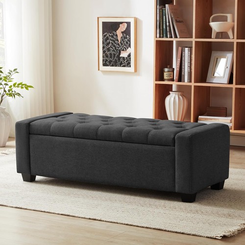 Storage ottoman bench - storage,