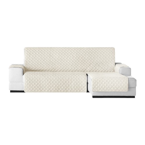 Reversible quilted sofa cover - reversible,