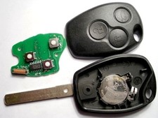 NEW 3 BUTTON REMOTE KEY FOB, for VAUXHALL MOVANO, VIVARO RENAULT TRAFIC MODUS+++