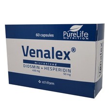 Venalex 500- Diosmin 450 Hesperidin 50- Gluten Free, Vegan- 60 Capsules