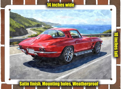 Metal sign 1964 chevrolet - sign,