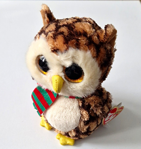 Beanie boos wise owl - wise, plush