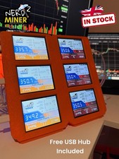 6-Unit Nerdminer V2 Mining Rig