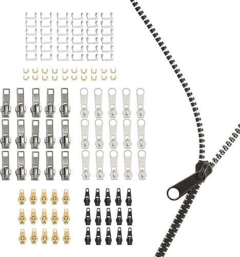 Zipper repair kit replacement - zipper,