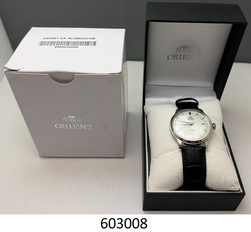 Orient bambino 38mm white dial - orient,