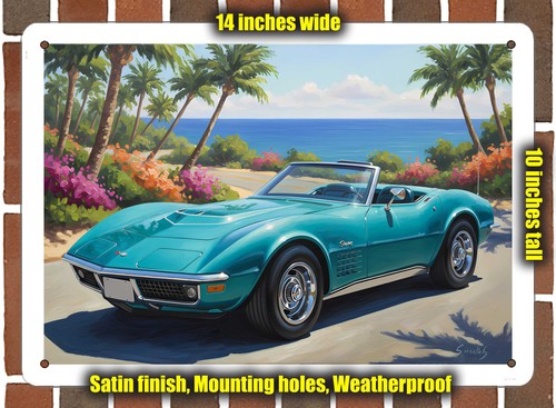 Metal sign 1971 - 1971, chevrolet