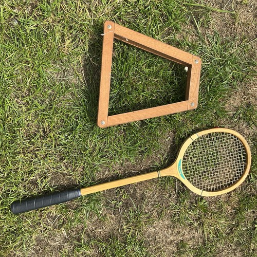 Vintage dunlop alpha - alpha, wooden