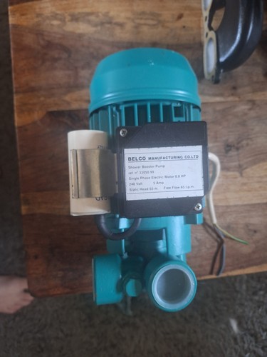 Belco shower booster pump - belco,