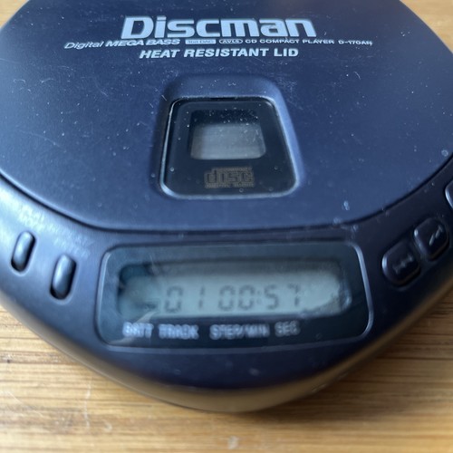 1996 sony walkman - cd, portable
