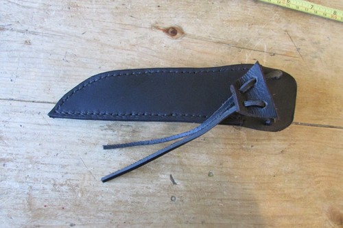 New genuine leather black