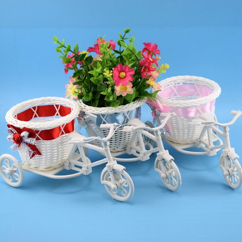 Pcs wicker rattan flower - 3,