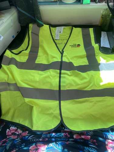 Horse riding vis yellow - riding,