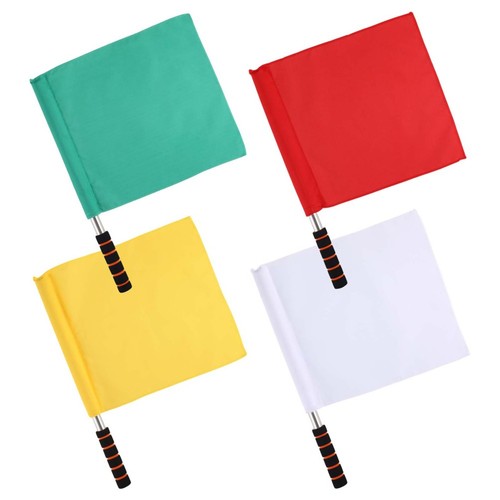 4pcs hand signal flags - 4pcs,