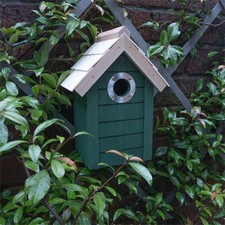 Wooden Bird House - Hole for
