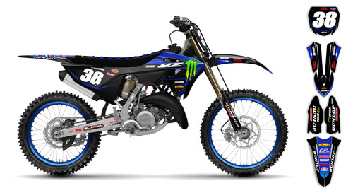 Graphics yz125 yz250 yamaha - yz250,