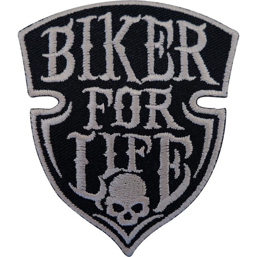 Biker for life patch - for,