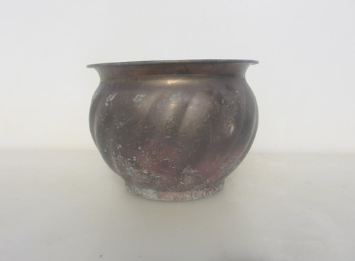 Vintage brass planter - vintage,