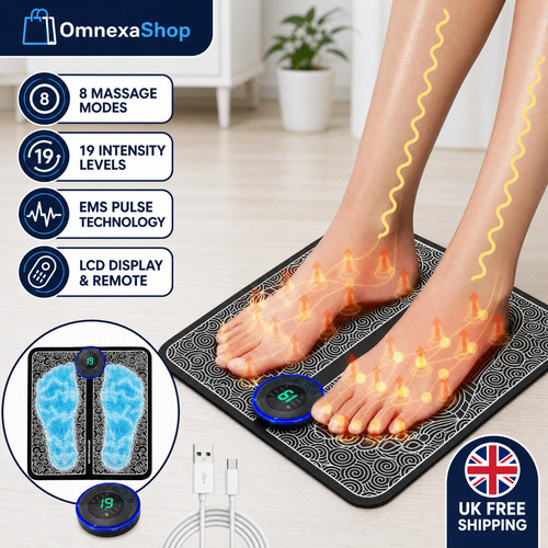 Ems foot massager mat electric - foot,