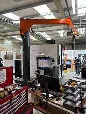 Swing Jib Articulated Arm Yaplex complete with  Electric Chain Hoist 500kg SWL
