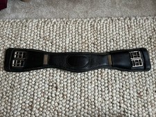 Albion 24” Short Girth Dressage Black Elastic Both Ends