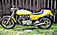 A4 Photo Motorbike laverda 500