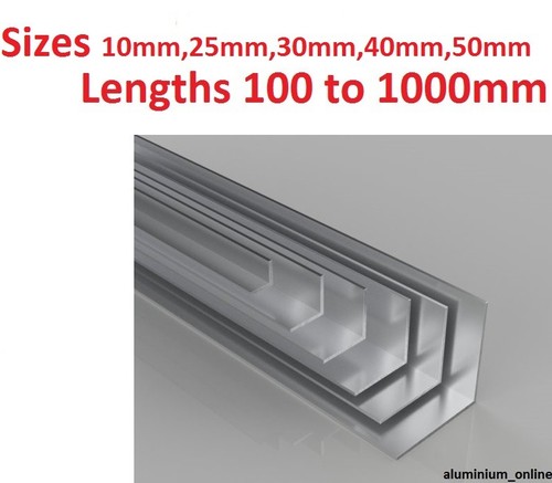 Aluminium angle equal x - 10,