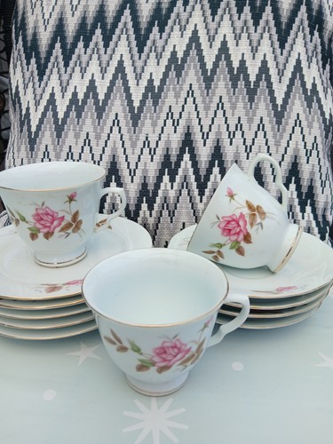 Vintage tea set cups - tea, set,