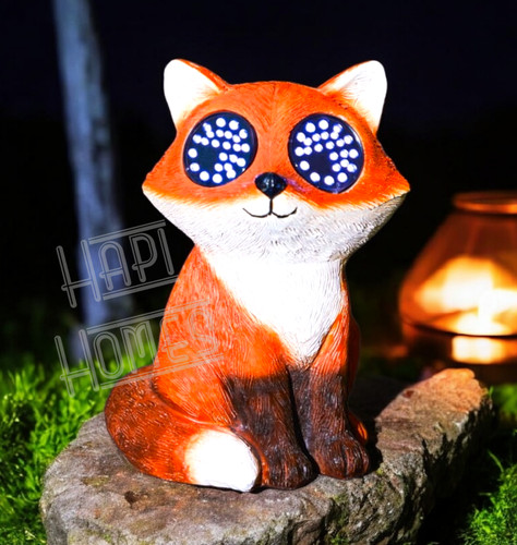 Garden animal ornament fox - ornament,