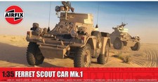 Airfix A1386 1/35 British Army Ferret Scout Car Mk1 Plastic  Model Kit