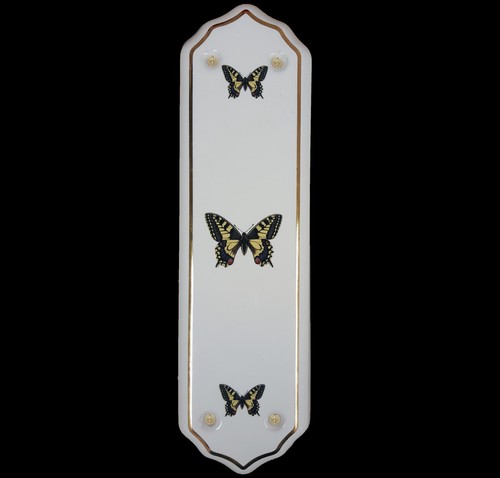 Ceramic door finger plate - door,